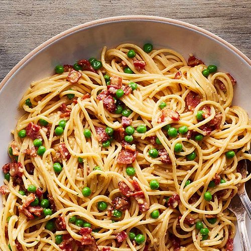 Einfache Ranch-Spaghetti Carbonara