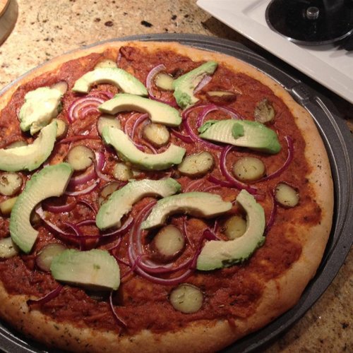 Gesunde vegane Pizza — Bild 2