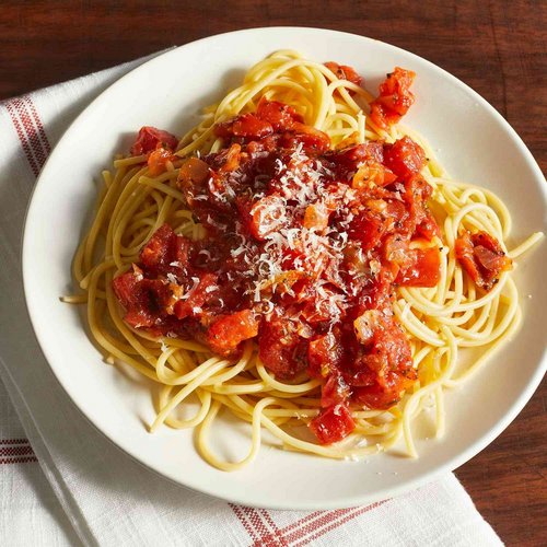 Spaghetti-Sauce mit frischen Tomaten