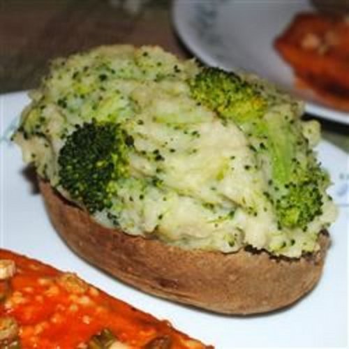 Gefüllte Kartoffeln mit Parmesan und Brokkoli — Bild 4