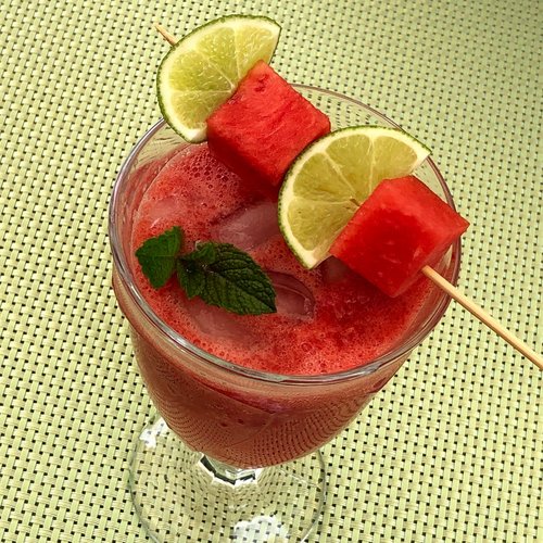 Agua Fresca mit Wassermelone und POM-Tee — Bild 1