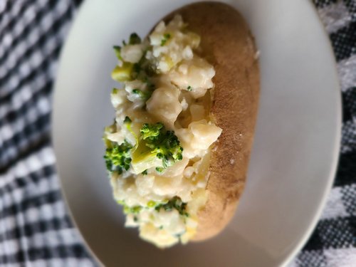 Gefüllte Kartoffeln mit Parmesan und Brokkoli — Bild 2