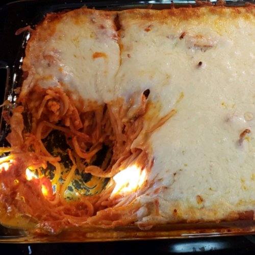Cremig gebackene Spaghetti — Bild 3