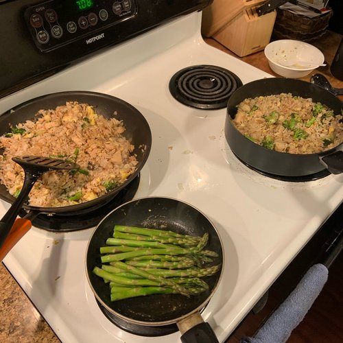 Brokkoli und Reis Pfannengerichte — Bild 2