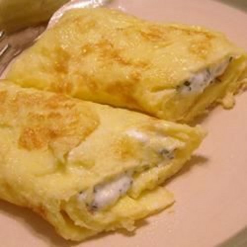 Kräuter-Frischkäse-Omelett